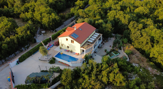 Exterior, Villa Jozi with a pool in the forest, Gabonjin, Krk island, Croatia Gabonjin
